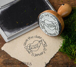   wooden stamp, couple stamp3