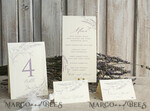 PLACE CARDS / TABLE CARDS Romantic Boho/ Botanical/ Floral Embossed Floral Wedding Place Cards, Personalized Wedding Name Cards, Luxury White Escort Cards, Elegant Reception Table Decor10