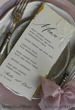 MENU & PROGRAMS romantic Embossed Floral Wedding Menu, Luxury Ecru Dinner Menu, Chiffon Ribbon Wedding Menu, Elegant Reception Menu Cards8