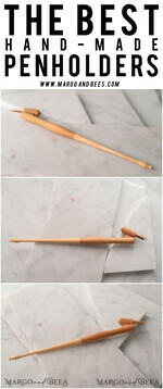  WOODEN PENHOLDERS handwritten calligraphy pen holder7