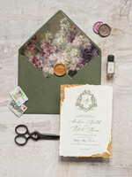 HOCHZEITS EINLADUNGEN moderne Kalligraphie / feine Kunst Feine Kunst Elfenbein Gold Hochzeitskarte, Blumige Hochzeitskarte, Toskana Italienische Einladungssuite, Kranz Monogramm Hochzeitskarte Suite, Ausgefranstes Edge Einladungen, Gerissene Kante Hochzeitskarten golden, Feine Kunst Hochzeitskarten Suite, Ausgefranstes Edge Papier9