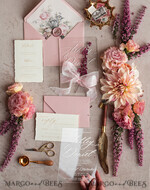 WEDDING INVITATIONS modern calligraphy / fine art Fine Art Acrylic Wedding Invitation, Real heather Floral Wedding Invitation, French Provence Invitation suite, Wreath Monogram wedding invitation suite, Deckled Edge Invites, Torn Edge Wedding Invitations golden, Fine Art Wedding Invitation Suite, Deckled Edge Paper15