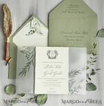 WEDDING INVITATIONS modern calligraphy / fine art Introducing the Blair collection for the modern, romantic bride.   “Through collaboration with Margo and Bees, we designed the Blair Collection, a timeless suite for the modern, romantic bride. Featuring deckled edges, watercolor vellum, and custom wax seals, this suite is sure to establish the ambience for what’s to come on your big day.” -Blair Fowler 11