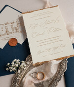 HOCHZEITS EINLADUNGEN moderne Kalligraphie / feine Kunst Elfenbein Gold Hochzeitseinladung, Blumen Hochzeitseinladung, Toskana Italien Einladungset, Kranz Monogramm Hochzeitseinladungset, Ausgefranstes Rand Einladungen, Zerrissene Rand Hochzeitseinladungen golden, Fine Art Hochzeitseinladungset, Ausgefranstes Rand Papier8