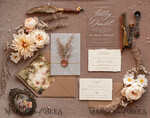 WEDDING INVITATIONS modern calligraphy / fine art Fine Art Acrylic Wedding Invitation, Real Pampas Grass Floral Wedding Invitation, French Provence Invitation suite, Neutral Pampas Grass Boho wedding invitation suite, Deckled Edge Invites, Torn Edge Wedding Invitations, Fine Art Wax Seal Wedding Invitation Suite12