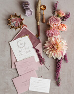 WEDDING INVITATIONS modern calligraphy / fine art Fine Art Ivory Gold Wedding Invitation, Real heather Floral Wedding Invitation, French Provence Invitation suite, Wreath Monogram wedding invitation suite, Deckled Edge Invites, Torn Edge Wedding Invitations golden, Fine Art Wedding Invitation Suite, Deckled Edge Paper19