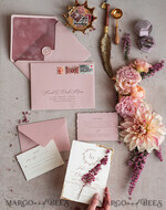 WEDDING INVITATIONS modern calligraphy / fine art Fine Art Ivory Gold Wedding Invitation, Real heather Floral Wedding Invitation, French Provence Invitation suite, Wreath Monogram wedding invitation suite, Deckled Edge Invites, Torn Edge Wedding Invitations golden, Fine Art Wedding Invitation Suite, Deckled Edge Paper19