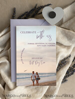 SAVE THE DATES photo magnets Personalised Photo Travel Save the Date Heart Gold Acryl Magnet and Card, Wedding Photo Save The Dates  Magnets, Photo Save The Date Cards3