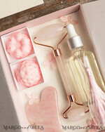 BRIDESMAID/BEST MAN BOX WILL YOU BE MY BRIDESMAID Small Bridesmaid Proposal Box gua sha stone, Will You Be My Bridesmaid Gift, Will you be My Maid of Honor Proposal Gift Box Set 10