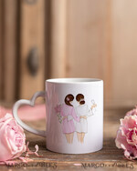 BRIDESMAID/BEST MAN BOX WILL YOU BE MY BRIDESMAID Bridesmaid Proposal  Velvet heart Box, Will You Be My Bridesmaid Gift, Will you be My Maid of Honor Proposal Gift Box Set with mug 10