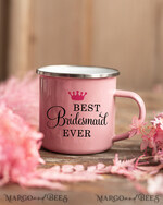 BRIDESMAID/BEST MAN BOX WILL YOU BE MY BRIDESMAID Bridesmaid Proposal  Velvet heart Box, Will You Be My Bridesmaid Gift, Will you be My Maid of Honor Proposal Gift Box Set with mug 10