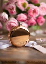 BRIDESMAID/BEST MAN BOX Bachelorette Party Favors Lip balms Ideas for present, Personalized Bridal Shower Gifts, Rose Gold Hip Flask3