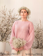 BRIDE bolero, robes, garter WEDDING BOLERO & SHRUGS Pink Wedding bolero long sleeve Shrug Women Wedding, Bridal Sweater Cover, Jacket for Bride,  Bridal Blouse Bridal Shrug 8