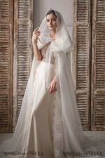 Lace Bridal wedding Coverup Wedding Dress Topper Bridal Capelet