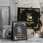 WEDDING GUEST BOOKS Velvet Instax Guestbook Black Boho Instax velvet Wedding GuestBook Gold, Black Instant Wedding Guest Book, Polaroid velvet Guestbook Black Golden wedding13