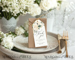 TEMPLETT wedding stationery Sage Green  Favor Tag Template, Greenery Favor Tag Template, Editable Thank You Tag, Printable Wedding Gift Tags, Party Shower Tags, WRoses554