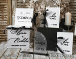  CARD BOXES velvet card boxes Velvet Set Card Box Guestbook & Sign, Wedding Card Box Instant Instax Guestbook, Black & White Wedding Money Box Sing Guestbook Set, BWs23