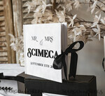  CARD BOXES velvet card boxes Velvet Set Card Box Guestbook & Sign, Wedding Card Box Instant Instax Guestbook, Black & White Wedding Money Box Sing Guestbook Set, BWs23
