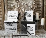  CARD BOXES velvet card boxes Velvet Set Card Box Guestbook & Sign, Wedding Card Box Instant Instax Guestbook, Black & White Wedding Money Box Sing Guestbook Set, BWs23