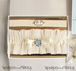 BRIDE bolero, robes, garter GARTER FOR BRIDE Romantic ecru bridal garter for the bride, crafted from delicate lace. Comfortable, elegant, and handmade – perfect for your wedding day or as a bridal gift3