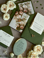 WEDDING INVITATIONS embossed invites 24