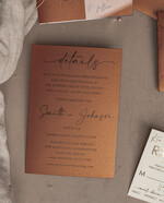 WEDDING INVITATIONS plexi acrylic mirror Fall Terracotta Clear Arched Wedding Invitations, Autumn Elegant Garden Wedding Cards, Burnt Orange Acrylic transparent  Wedding Invites,  Arch Plexi Wedding Invitation Suite20