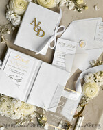 WEDDING INVITATIONS plexi acrylic mirror velvet Cover Clear Wedding Invitations, Elegant Ivory Wedding Cards,  Acrylic Wedding Invites, Mirror Gold Plexi Invitation Suite20