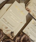 WEDDING INVITATIONS Vintage Baroque Vintage Baroque Wedding Invitation suite  Beige Golden Fine art Roses Wedding Invitations with rsvp Victorian wedding crest Chinoiserie Invites Royal Ornamental frame23