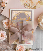 WEDDING INVITATIONS Vintage Baroque Vintage Baroque Wedding Invitation suite  Beige Golden Fine art Roses Wedding Invitations with rsvp Victorian wedding crest Chinoiserie Invites Royal Ornamental frame23