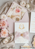 WEDDING INVITATIONS Vintage Baroque Vintage Baroque Wedding Invitation suite  Beige Golden Fine art Roses Wedding Invitations with rsvp Victorian wedding crest Chinoiserie Invites Royal Ornamental frame25