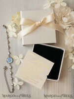 Geschenke zum Muttertag Schmuck für Mama zum Muttertag Muttertag Geschenk für Mama – Armband mit Vergissmeinnicht-Blume in Geschenkbox mit Widmung5