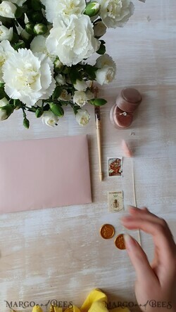 WEDDING INVITATIONS gold / rose gold / silver / glitter Glamour Gold Foil Wedding Invitations, Luxury Velvet Wedding Cards, Romantic Blush Pink Wedding Invitation Suite, Bespoke Wedding Stationery10